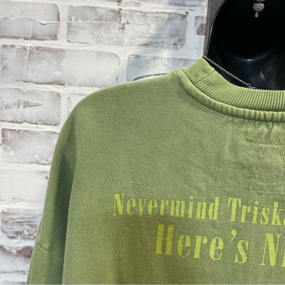 NIRVANA Green Sweatshirt small - Picture 6 of 7